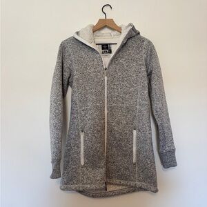 Kyodan Heathered Gray Zip-Up Jacket